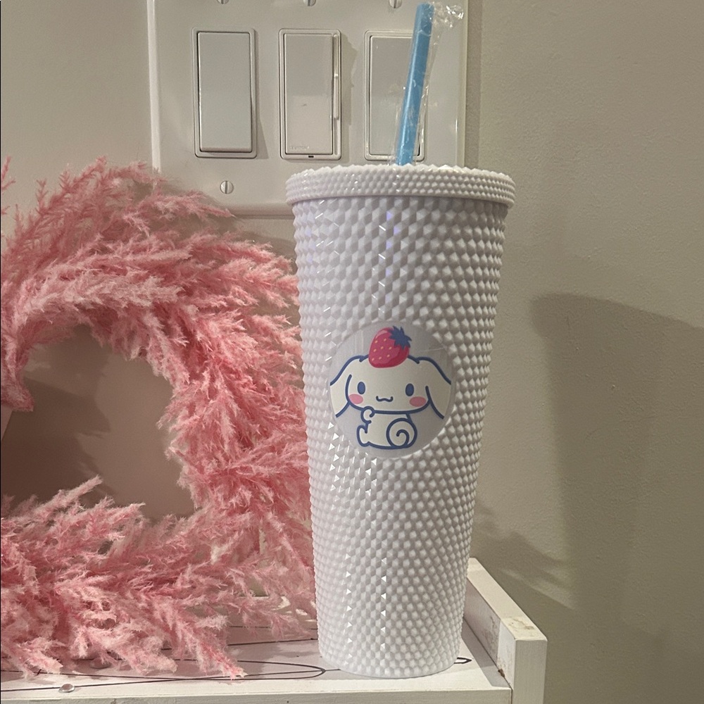 Sanrio Cinnamoroll 24oz Cold Beverage Tumbler New